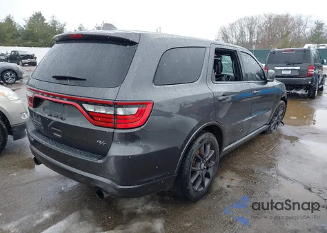 2015 Dodge Durango R/T z USA, uszkodzony, nr VIN 1C4SDJCT8FC245953
